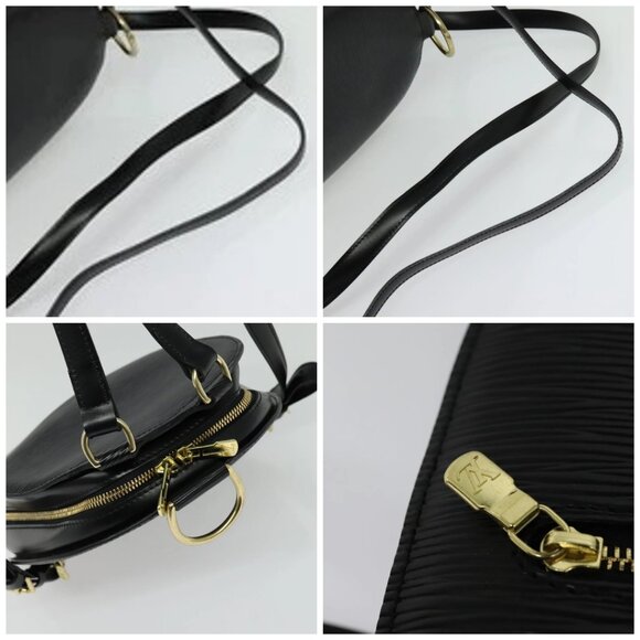 LOUIS VUITTON Epi Mabillon Backpack Black M52232 LV Auth 134623 - Picture 16 of 16